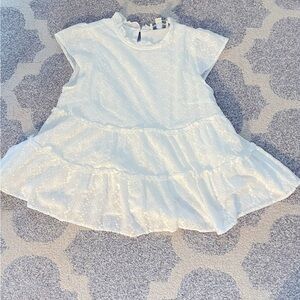 Jun&Ivy Laced S White Top